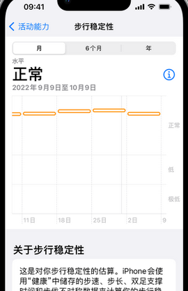 潜江经济开发区iPhone手机维修如何在iPhone开启'步行稳定性通知'