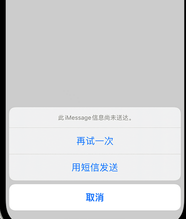 潜江经济开发区apple维修iPhone上无法正常发送iMessage信息